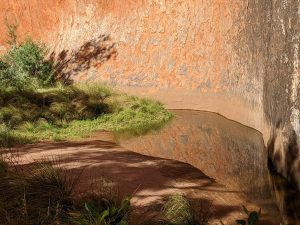 Kantju Gorge Uluru is a testament to ancient waterfalls and water holes